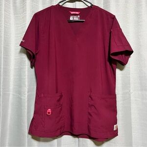 Carhartt Wine Scrub Top